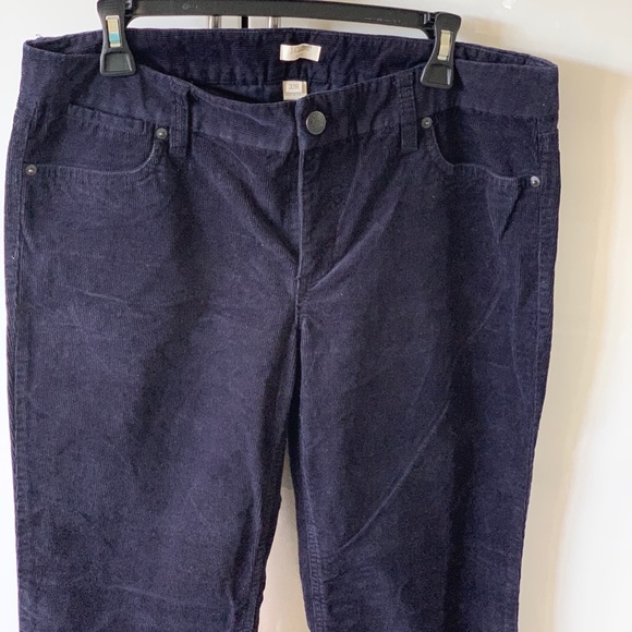 Jcrew navy corduroy pants slacks 32R - Picture 2 of 15